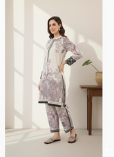 Women's Multi Digital Print Rayon Cord Set | Stylish Girls Co-ord set | Pakistani Style Cord Set For Women (Copy)