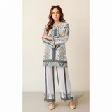 Women's Multi Digital Print Rayon Cord Set | Stylish Girls Co-ord set | Pakistani Style Cord Set For Women