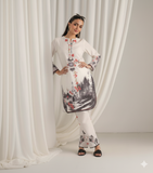 Women's Multi Digital Print Rayon Cord Set | Stylish Girls Co-ord set | Pakistani Style Cord Set For Women