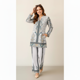 Women's Multi Digital Print Rayon Cord Set | Stylish Girls Co-ord set | Pakistani Style Cord Set For Women