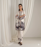 Women's Multi Digital Print Rayon Cord Set | Stylish Girls Co-ord set | Pakistani Style Cord Set For Women